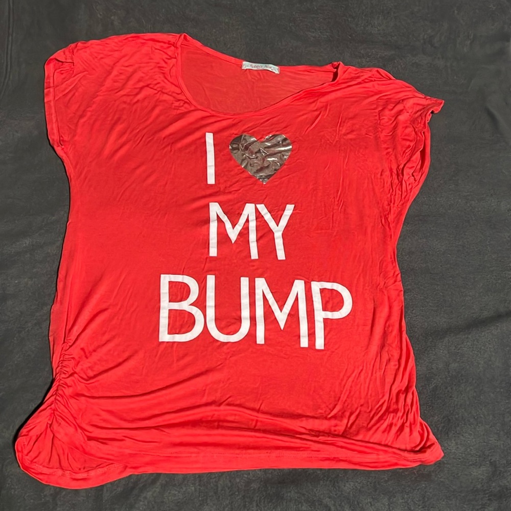 Cute I Love My Bump Tee
